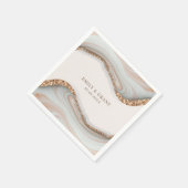 Agate Stone Marmer Servet (Hoek)