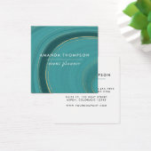 Agate Turquoise et Or (Bureau)