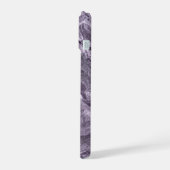Agate Violet Cristallisé | Pierre Marbrée Lunatiqu (Côté gauche)