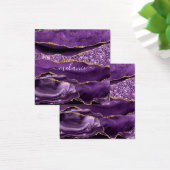 Agate Violet violet or Parties scintillant Géode N (Bureau)