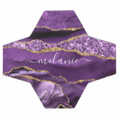 Agate Violet violet or Parties scintillant Géode N (Plat)