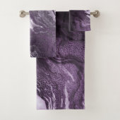 Agate violette cristallisée | Moody Marbled Stone (En situation)