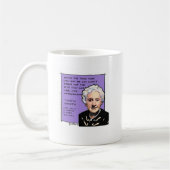 Agatha Christie zegt dat je het op je eigen manier Koffiemok (Links)