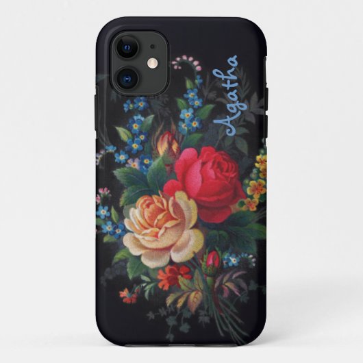 Agatha Victorian Bouquet iPhone 5/5s Coque (Dos)