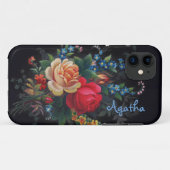Agatha Victorian Bouquet iPhone 5/5s Coque (Dos (Horizontal))