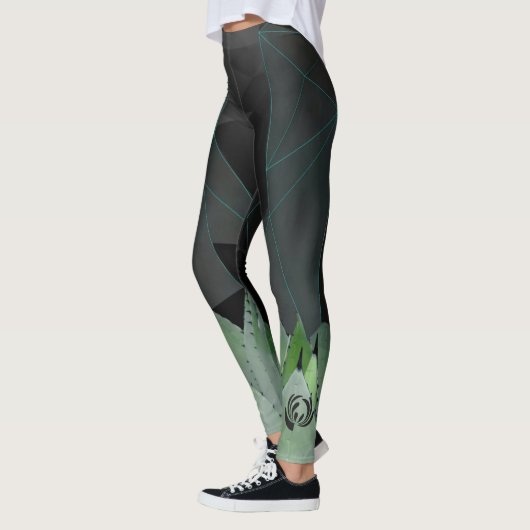 Agave Legging van Laura Eubanks (Links)
