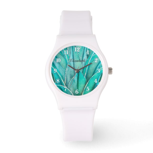 Agave-monogram Horloge (Voorkant)