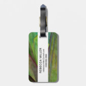 Agave Plant Detail Bagagelabel (Achterkant verticaal)