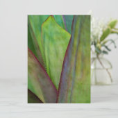 Agave Plant Detail Bedankkaart (Staand voorkant)