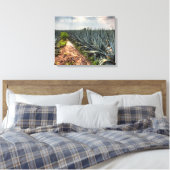 Agave Tequilana Canvas Afdruk (Insitu (Slaapkamer))