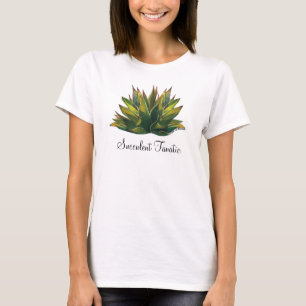 Agave waterverf dames T-shirt