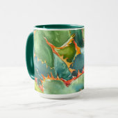 Agave waterverf mok van Debra Lee Baldwin (Voorkant links)