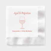 Âgé à la perfection vin 50e anniversaire (Recto)