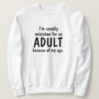 Âge Adulte Humour Sweatshirt Sweat - shirt à capuc