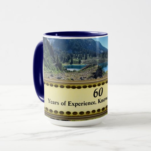 Âge Années d'expérience Nature Mug (Devant gauche)