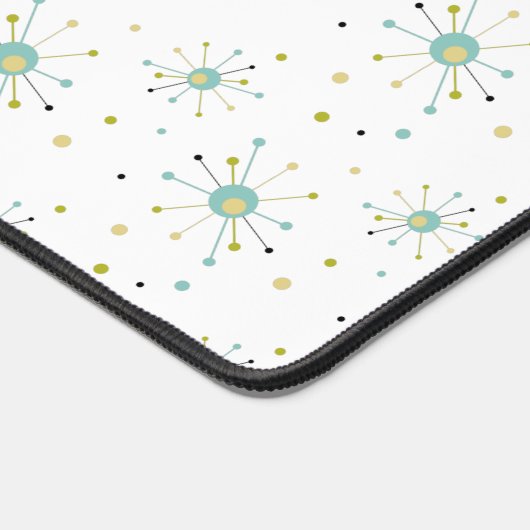 Age atomique Starburst Bleu Jaune Vert Mi-siècle (Coin)