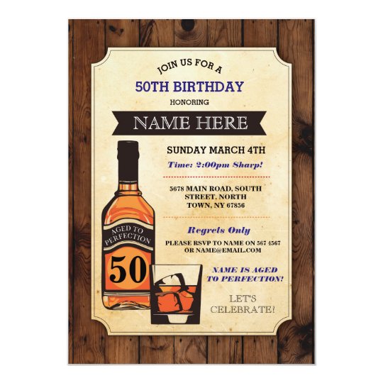 Age Aux Invitations De Whiskey D Anniversaire De Zazzle Be