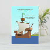 Age de la découverte Invitation du jour Columbus (Debout devant)