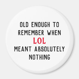 Age Humor Magnet Magneet