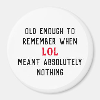 Age Humor Magnet Magneet