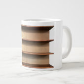 Aged Brass Patina Shelving Extra Grote Beker (Voorkant rechts)