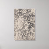 Aged Floral Canvas Afdruk (Voorkant)