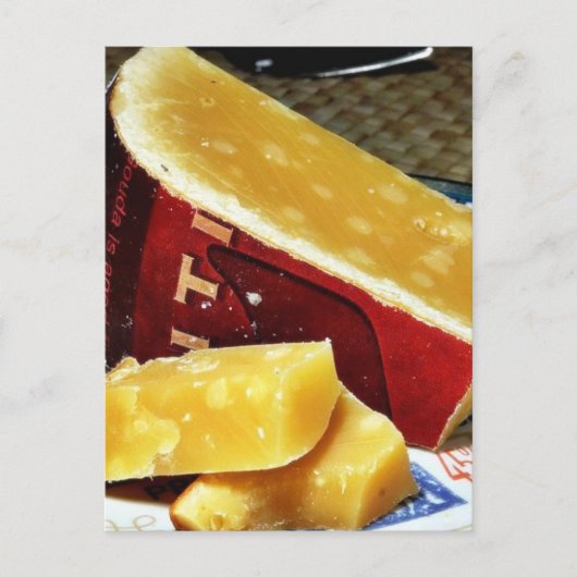 Aged Gouda Cheese Briefkaart (Voorkant)