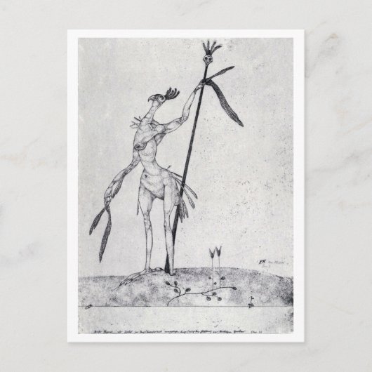 Aged Phoenix Briefkaart (Voorkant)