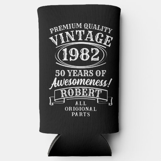 Aged to Perfection Custom  Verjaardagsbier (Voorkant)