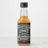 Aged to Perfection Gepersonaliseerde  Verjaardag Likeurfles Etiket (Voorkant)