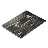 Aged Wood Grain Minimalist Notitieboek (Linkerzijde)