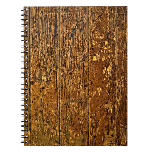 Aged Worn Panel Notitieboek (Voorkant)
