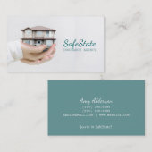 Agence d'assurance, Cartes de visite d'entreprise (Devant / Derrière)