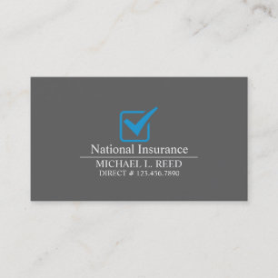 Agence d'assurance professionnelle, Carte de visit