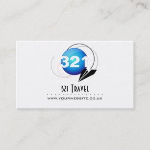 Agence de voyage Carte de visite (version logo ble