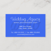 Agence mariage Cartes de visite professionnels (Dos)