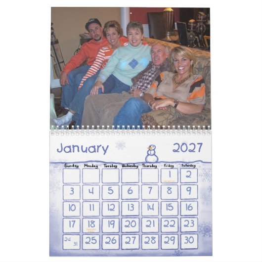 Agenda 2007 van de Sims-reeks Kalender (Jan 2027)