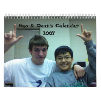 Agenda 2007 van Hao en Dean Kalender