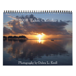 Agenda 2008 of 2009 Tahiti Kalender