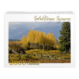 Agenda 2008 Splendorous Sojourns Kalender