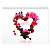 Agenda 2009, ik hou van je kalender (Hoes)