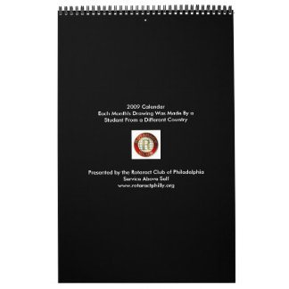 Agenda 2009 Rotaract 12 landen Kalender