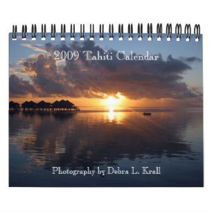 Agenda 2009 Tahiti - Kleine 7x11 Kalender