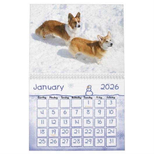 Agenda 2009 Welsh Corgi Kalender (Jan 2026)