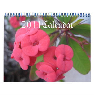 Agenda 2011 bloemen, kalender