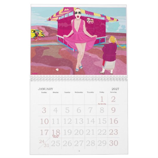 Agenda 2011 kalender (Jan 2027)