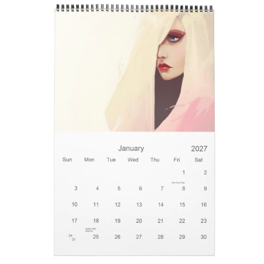 Agenda 2011 kalender (Jan 2027)