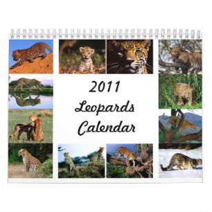 Agenda 2011-luipaarden kalender