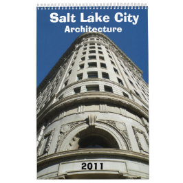Agenda 2011 van de zout Lake City Architecture Kalender
