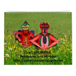 Agenda 2012 - Betelgeuse en Mintaka Kalender